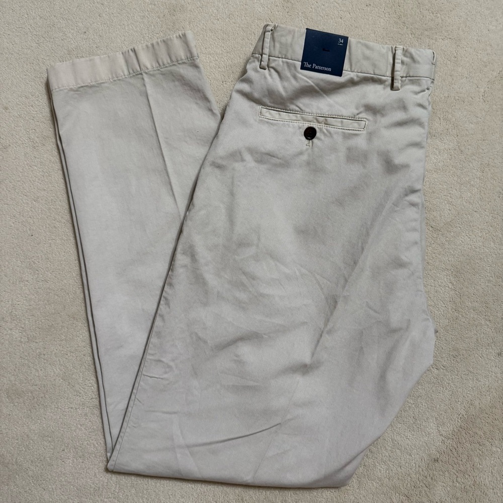 Ledbury Patterson style khaki chino pants